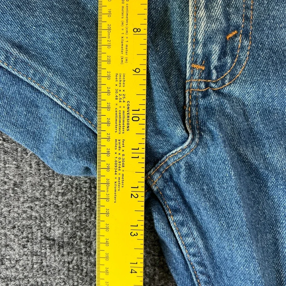 Vintage Levi's 506 Jeans Mens 38x29‎ Blue Denim Cotton Medium Wash Made In USA